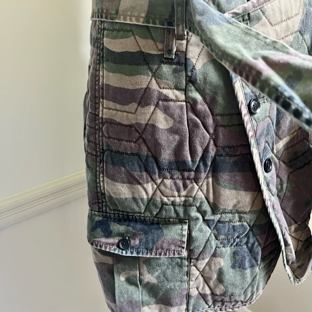 Marissa Webb Katrina Quilted Woodland Camo Mini‎ Skirt - Picture 8 of 16